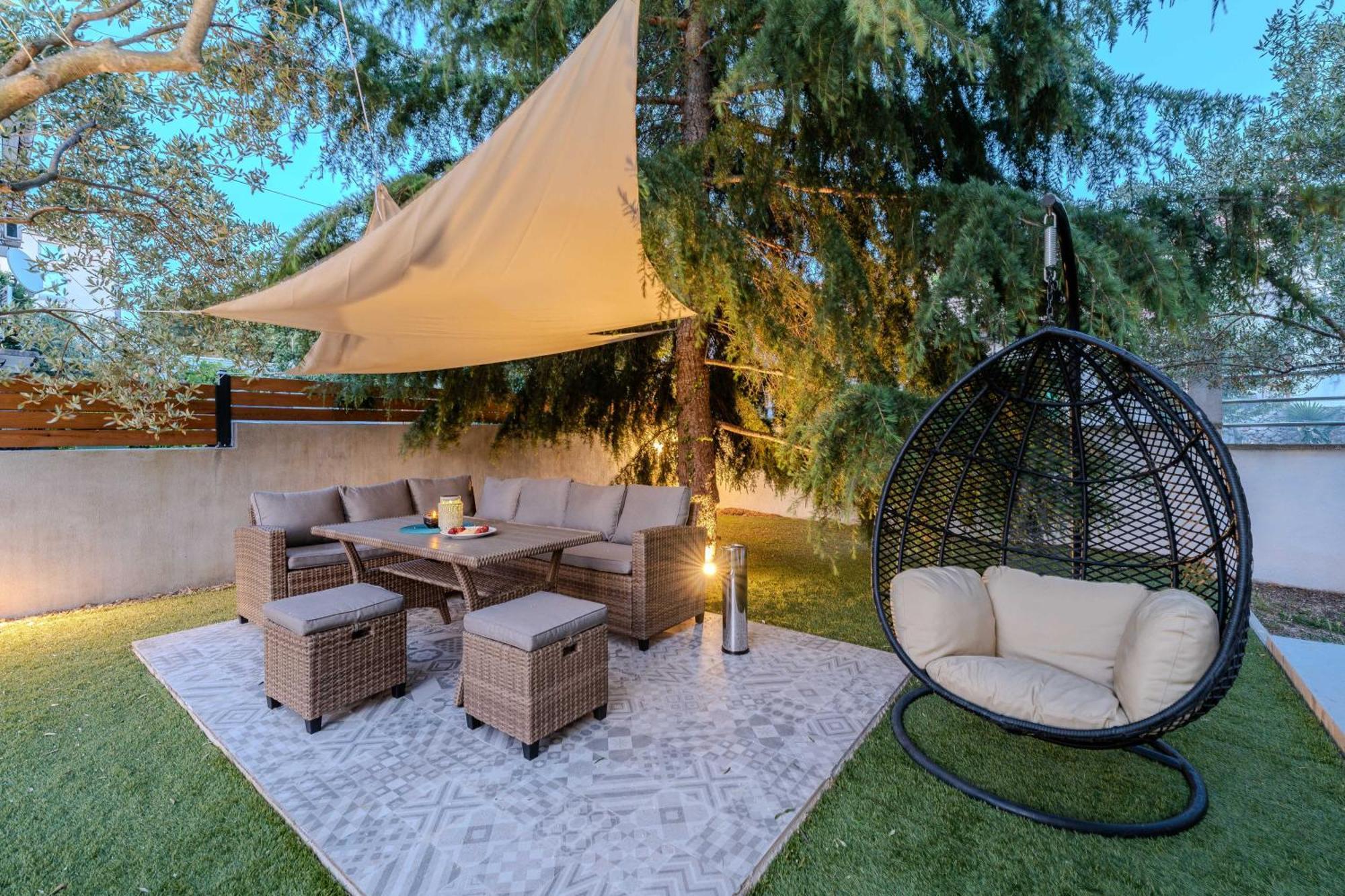 Villa B&D Zadar For The Complete Pleasure Of Vacation !Heated! Private Pool! Green Oasis In The Center Of Zadar, 100M From The Sea エクステリア 写真